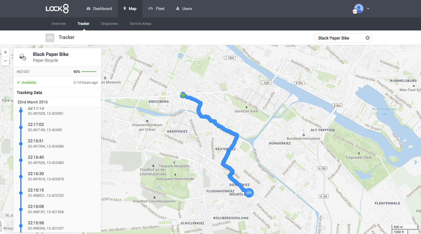 Die Route nach dem Fahrraddiebstahl | Vom Kottbusser Tor bis zur Neuköllner Erkstraße